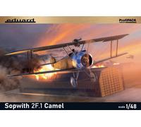 Modello Aereo Sopwith 2F.1 Camel Profipak Edition Eduard 82173 1/48
