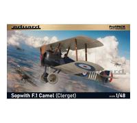 Modello Aereo Sopwith F.1 Camel (Clerget) Profipack Edizione |Eduard|82172| 1:48