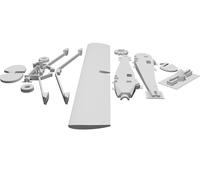 Modello Aereo Spirit of St. Louis Kit Fai Da Te Stampato 3D Senza Colla