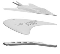 Modello Aereo Stealth F-117 Nighthawk Lockheed Espositore Supporto 3D Kit