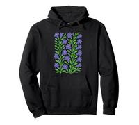 Modello africano del Sud Africa del fiore di Jacaranda Felpa con Cappuccio