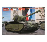 Modello Amusing Hobby Arl-44 1/35, Carro Armato Francese D'epoca Dettagliato