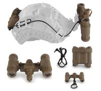 Modello AN/PVS31 NVG Replica Visione Notturna Con Portachiavi | Binocolo Finto Scala 1:1 for Cosplay Costumi Film Decorazione Collezione Stile Militare Accessorio Hobby