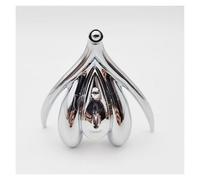 Modello anatomico 3D del clitoride femminile, modello anatomico educativo premium del clitoride, sussidi didattici ginecologici sui genitali femminili, for lo studio dell'educazione(Silver)