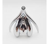 Modello anatomico del clitoride femminile, modello anatomico del clitoride del sistema riproduttivo umano, genitali femminili Sussidi didattici ginecologici for l'insegnamento della(Silver)