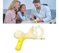 Modello anatomico dell'orecchio umano,Modello anatomico del canale semicircolare dell'orecchio,Ingrandimento 5X Struttura trasparente Orecchio interno Cochlea Mod,Per l'insegnamento del display di studio medico