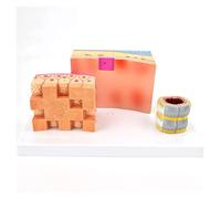 Modello anatomico, Modello anatomico laringeo della parete tracheale - Anatomia trachea umana in 3 parti ingrandite