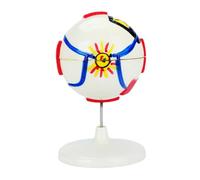 Modello anatomico rimovibile in PVC bulbo oculare 6X ingrandito modello anatomia del bulbo oculare umano per impostazioni cliniche e ricerca Anatomia interattiva dell'occhio