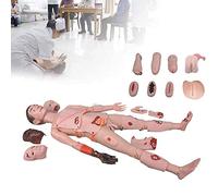 Modello anatomico Umano da 170 cm Manichino Infermieristico Multifunzionale Simulatore di Cura del paziente con Trauma di Primo Soccorso - per la Formazione Medica Infermieristica