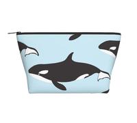 Modello animale balena, Borsa da toilette Borsa per trucco Borsa per cosmetici Borsa da toilette da viaggio portatile