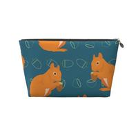 Modello animale simpatico scoiattolo, Borsa da toilette Borsa per trucco Borsa per cosmetici Borsa da toilette da viaggio portatile