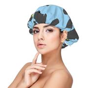 Modello animale tricheco,Cuffia da notte in raso per adulti - Cuffia da notte elastica per donna, copricapelli per la notte
