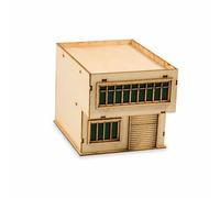 Modello Artettonico in Legno, style to 1 | Dettao artigianale, Modellino edificio, Per collezioni miniature, Per giovani modellisti