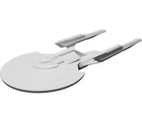 Modello Astronave Star Trek Constitution Class Stampato 3D Display Picard