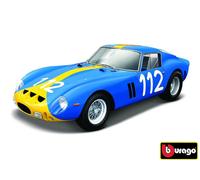 1962 Ferrari 250 GTO Nº112 Targa Florio Azul/Amarillo 1:24 Bburago 18-26305