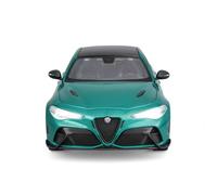 Modello auto Bburago Alfa Romeo Giulia GTA 1:18 in verde metallizzato