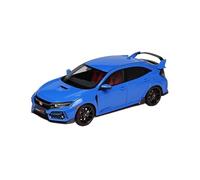 Modello Auto Completamente Aperta In Lega In Scala 1/18 Per Honda Civic TYPE-R FK8, Esposizione Statica Regalo Per Le Feste Giocattoli Metal Vehicles non RC(Blu)