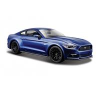 Modello auto composito Ford Mustang GT 2015 1:24 blu