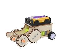 Modello Auto Con Ingranaggio Andata E Ritorno Fisica Meccanica Alternativa | Set Di Puzzle Pratici, Materiale Didattico Educativo STEAM For La Fiera Della Scienza In Aula E In Casa