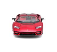 modello auto in metallo 1:24 BURAGO LAMBORGHINI COUNTACH LPI 800-4 rosso