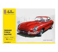 Modello Auto Jaguar Tipo E 3L8 FHC Heller 80709 1/24 Modello Carro Promo