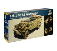 Modello Auto Kdf. 1 Typ 82 Kübelwagen |italeri|7405| 1:9 Modello Carro Promo