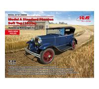 ICM 1/24 MODEL A STANDARD PHAETON SOFT TOP (1930S) AMERICAN PASSENGER CAR