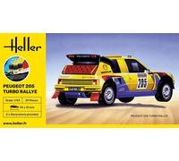 Modello Auto Starter Kit Peugeot 205 Turbo Rallye |HELLER|56189| 1:43 Maquet