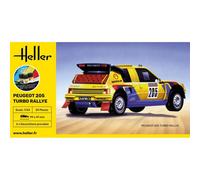 Modello Auto Starter Kit Peugeot 205 Turbo Rallye |HELLER|56189| 1:43 Maquet