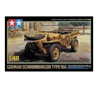 Modello Auto Tedesca Schwimmwagen Tipo 166 Pkw K2s |Tamiya|32506| 1:48 Modello