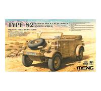 Modello Auto Tipo 82 Tedesco Pkw.k1 Kubelwagen (Nord Africa) |MENG|VS-015| 1