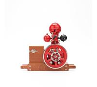 Modello Ball Hopper, un impianto di accensione a quattro tempi "a percussione" e base in legno