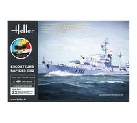 Modello Barca Kit Iniziale Cacciatorpediniere E 52 |HELLER|57094| 1:400