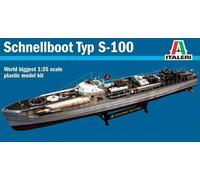Modello Barca Schnellboot S-100 |ITALERI|5603| 1:35 Modello Carro Promozionale