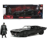 Jada- Batman Batmobile 2022, 253215010, Auto Metallo, Colore Nero, Scala 1:24