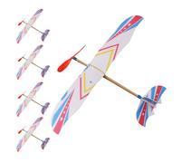 Modello Bi-Plane | Travelgröße Comfort gomma aerei modelli di aerei | Facilita il tra genitori e bambini divertenti che imparano i giocattoli, un doppio colorato