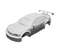 Modello BMW M3 GTR NFS Most Wanted Replica Gioco Stampato 3D Scala Auto