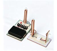 Modello Bobina Trasmissione Potenza Senza Fili Risonanza Elettromagnetica | Set Di Assemblaggio Pratico For Invenzioni Elettroniche, Apparecchio Da Laboratorio Educativo STEAM For Scienze Della Scuola