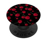 Modello Bomba Ciliegia Nero Carino PopSockets PopGrip Adesivo