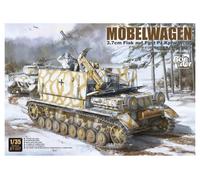Modello Border 1/35 Carro Armato Antiaereo Tedesco IV 3.7 Flak Mebelwagen BT007