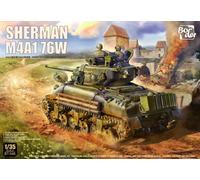 Modello Border 1/35 Sherman M4A1 76W Kit Da Modello