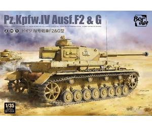 Modello Border BT004 - 1:35 Pz.Kpfw.IV Ausf. F2 & G - Nuovo