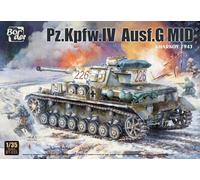 Modello Border BT033 - 1:35 Panzer IV Ausf.G Mid (Kharkov) - Nuovo