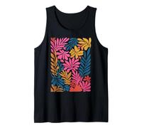Modello botanico Astratto Arte Moderna Stile Matisse Canotta