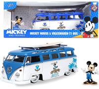 Modello Bus MICKEY MOUSE Figura TOPOLINO 1/24 LEGGERMENTE DANNEGGIATO Jada Toys