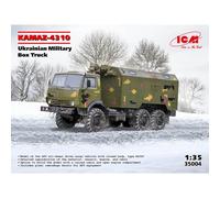 ICM - Modello Camion Kamaz-4310 Ukrainian Military Box Truck |icm|35004| 1:35 Modellino Carro promozionale