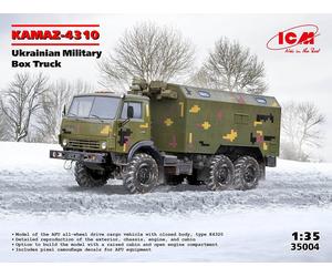 Modello Camion Kamaz-4310 Camion Militare Ucraino |ICM|35004| 1:35