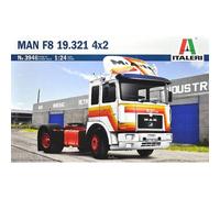 Modello Camion Man F8 19.321 4x2 |ITALERI|3946| 1:24 Modello Carro Promozionale