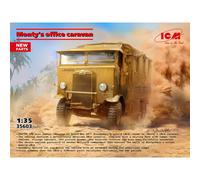 Modello Camion Monty's Office Caravan |ICM|35603| 1:35 Modello Carro Promo