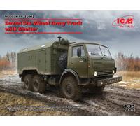 Modello Camion Sovietico A Sei Ruote Con Rifugio Icm |35002| 1:35
